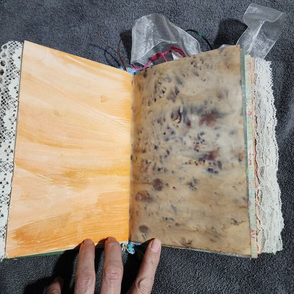 "Victorian Girl" Junk Journal-Hard Cover 8.5in x 6in x 1.5in 114 pages - Picture 7 of 13